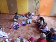 Návtěva prvňáčků ve školce